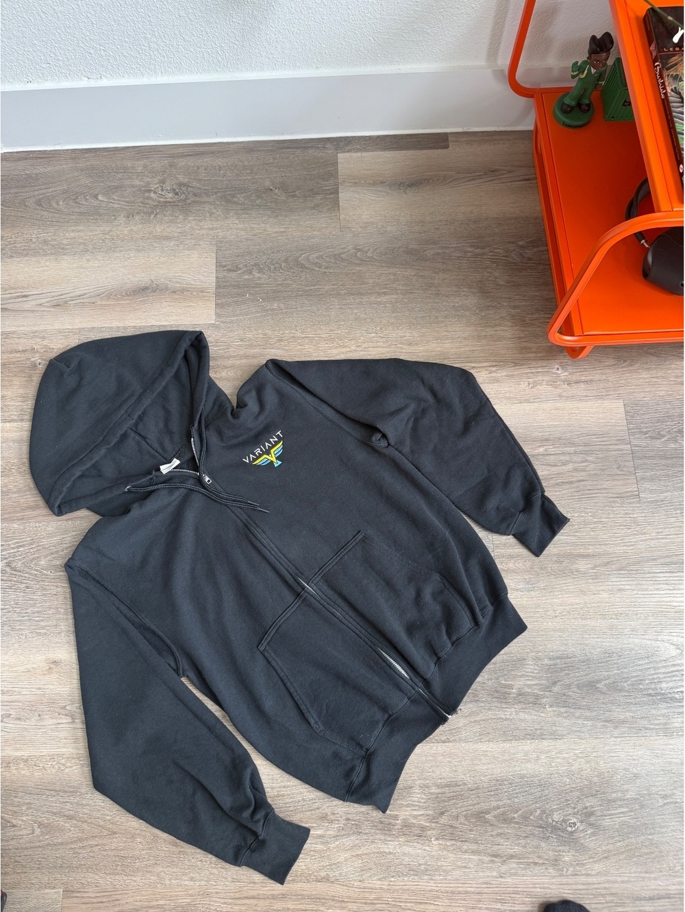Black Variant Semi Truck Zip-up